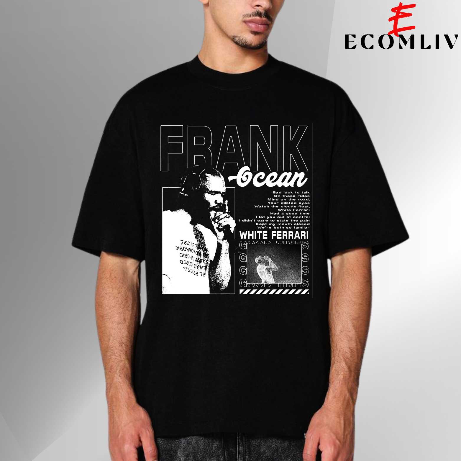 Vintage Rap T-Shirt, Frank Ocean Fit Aesthetic Unisex Tee